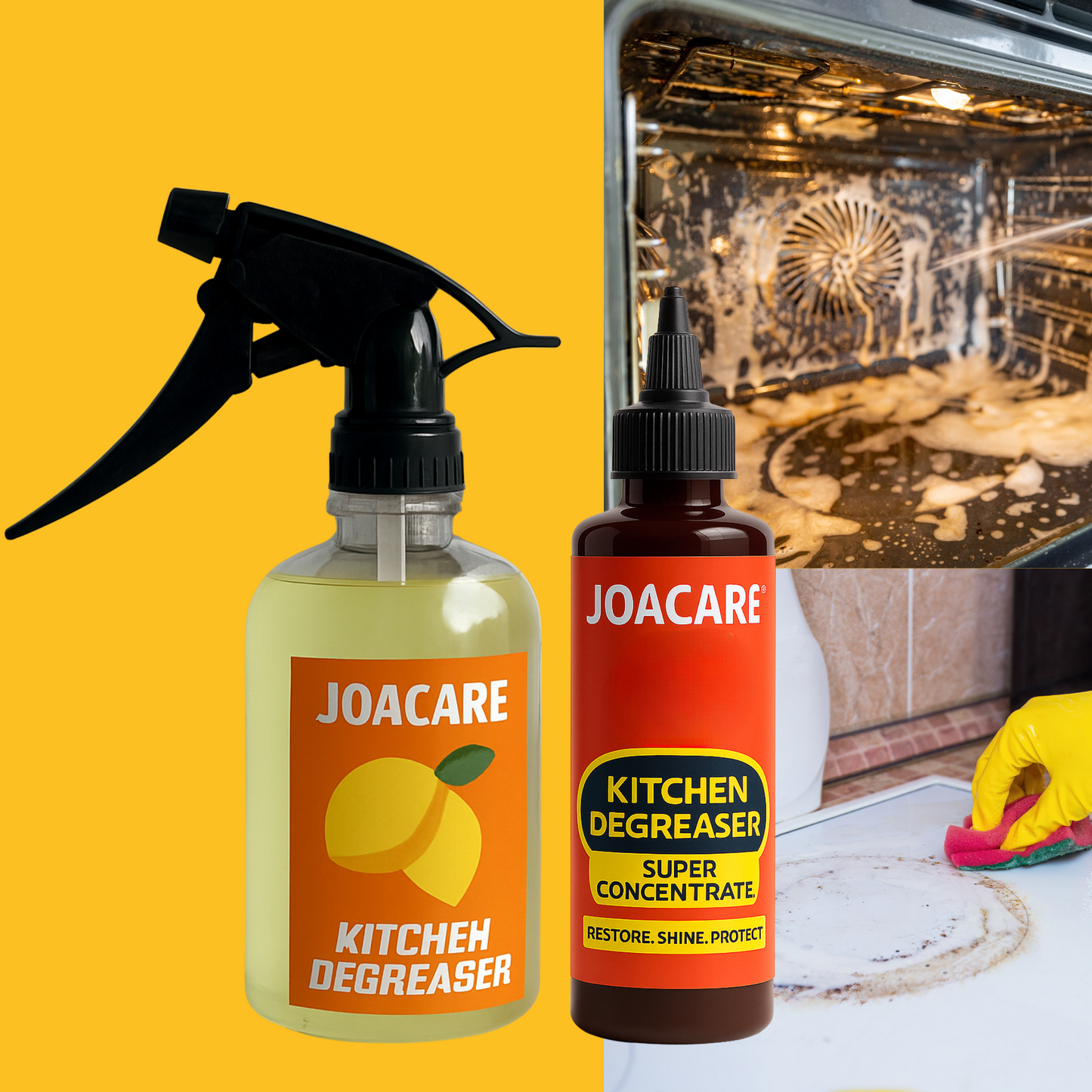 Revolutionary Kitchen Degreaser Spray: Effortlessly Eliminate Stubborn Grease & Grime! BUY 1 GET 1 FREE